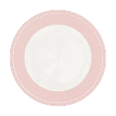 GreenGate Plate Alice "pale pink" D:23.5