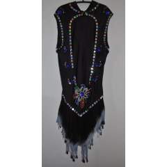 Kürkleid massgefertigt Gr. S - M adult