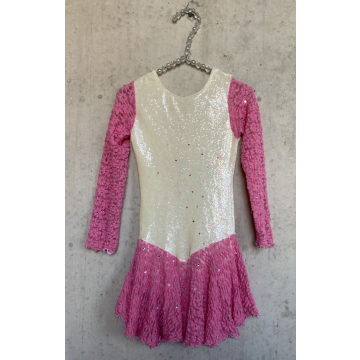 Kürkleid massgefertigt Gr. 10 - 12 Jahre