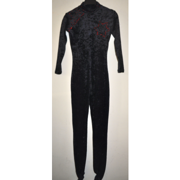 Overall in Velour mit Swarovski, Gr. 8 - 10