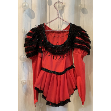 Kürkleid massgefertigt Gr. 8 - 10 Jahre