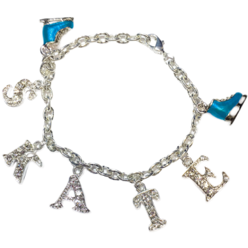 ChloeNoel Armband mit Charms (Silver/Turquoise)