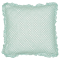 GreenGate Quilted cushion "Jill mint" 40 x 40 cm