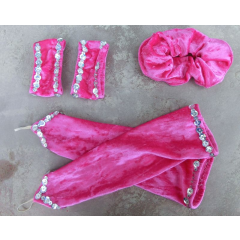 Kürkleid massgefertigt Gr. 6 - 8 Jahre