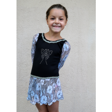 Kürkleid - Trainingskleid Gr. 4 - 6 Jahre