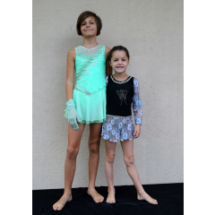 Kürkleid - Trainingskleid Gr. 4 - 6 Jahre