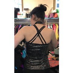 Neckholder Top, Gr. 12 - 14
