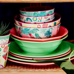 RICE Melamine Soup Bowl
