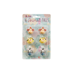 RICE Dekokerzen "Animal"