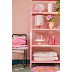 RICE Acrylbecher "Swirly" pink