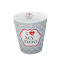 Krasilnikoff Mug Porzellan Tasse "I love my Dog"