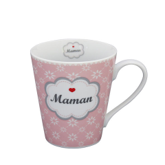 Krasilnikoff Porzellan Tasse "Maman"