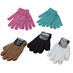 EDEA Handschuhe mit Grip S = 5 - 10 Jahre schwarz