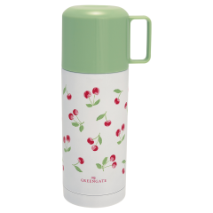 GreenGate Thermosflasche "Cherry white" 350 ml