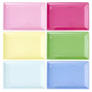 RICE Small Melamine Plate