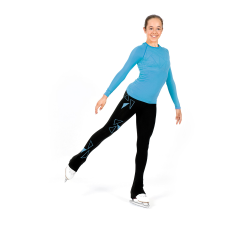 GRAF Leggings "broken ice"  J3 = 10 - 12 134 - 152 cm 06 Fuxia