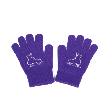 JERRYS Gloves "Skate Crystal" purple
