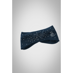 Sagester Stirnband mit Crystal MIC 10 schwarz