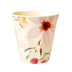 RICE Medium Melamine Becher mit "Selmas Flower"...
