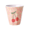 RICE Medium Melamine Becher mit "small Flower and Cherry" Print