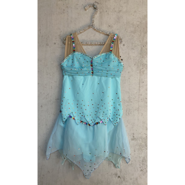 Kürkleid massgefertgt  Gr. 12 - 14 Jahre