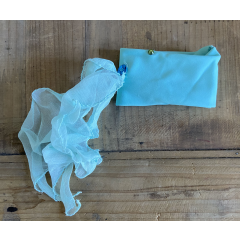 Kürkleid massgefertgt  Gr. 12 - 14 Jahre