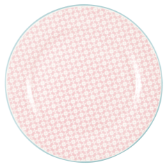 GreenGate Teller - Plate Helle "pale pink"