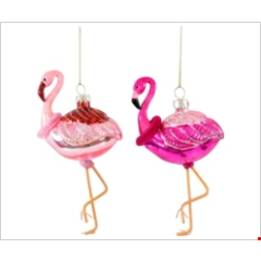 HOFF Weihnachtsschmuck "Flamingo"