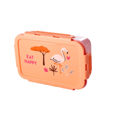 RICE Lunch Box "Flamingo" mit Unterteiler