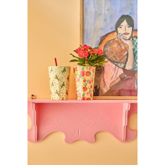 RICE Melamine Cup gross mit "Peach" print