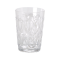 RICE Acrylbecher "Swirly" crystal clear