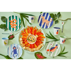 RICE MelamineTeller "Dschungel"