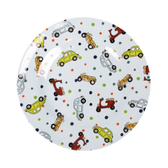 RICE Melamin Lunch plate "Flamingo print"