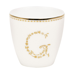 GreenGate Mini Latte cup G gold H: 6.5 cm