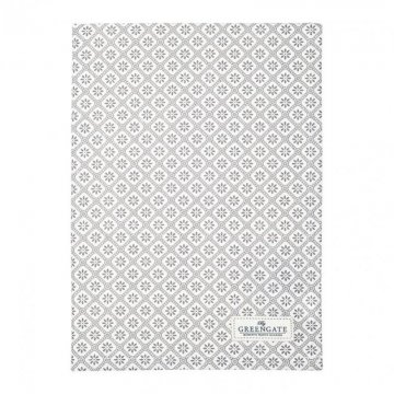 GreenGate Tea Towel Stephanie warm grey 50 x 70 cm