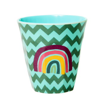 RICE Melamin Becher "Zag" medium