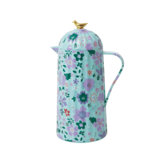 RICE Thermosflasche "Dark Mint Fall Floral" 1...