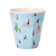 RICE Melamin Becher "Xmas Elf" medium