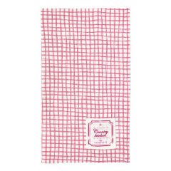 GreenGate Tea Towel "Frederikke raspberry" 50 x...