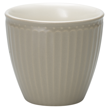 GreenGate Latte Cup Alice "warm grey"