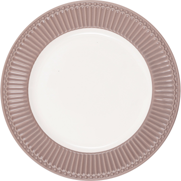 GreenGate Teller - Plate Alice "hazelnut brown"