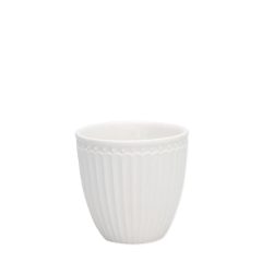 GreenGate Mini Latte Cup Alice "white"
