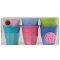 RICE Melamin Becher 6er Pack