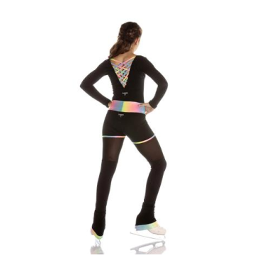 LOGOS V-Cross Crystal T-Shirt "Rainbow"