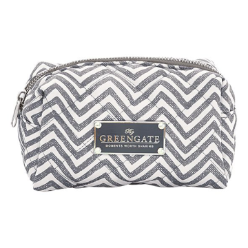 GreenGate Nylon wash bag ziggi warm grey