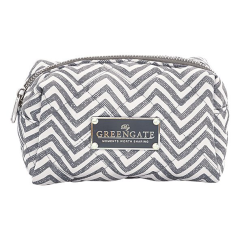 GreenGate Nylon wash bag ziggi warm grey
