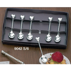 HOFF 6-er Pack Löffeli mit Herz