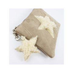 HOFF Leder Täschchen "Stern"