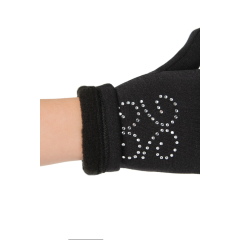 KMC Handschuhe mit Crystal Gr. M violett