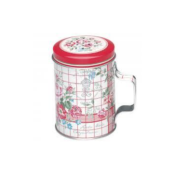 GreenGate Tin flour shaker Winter garden